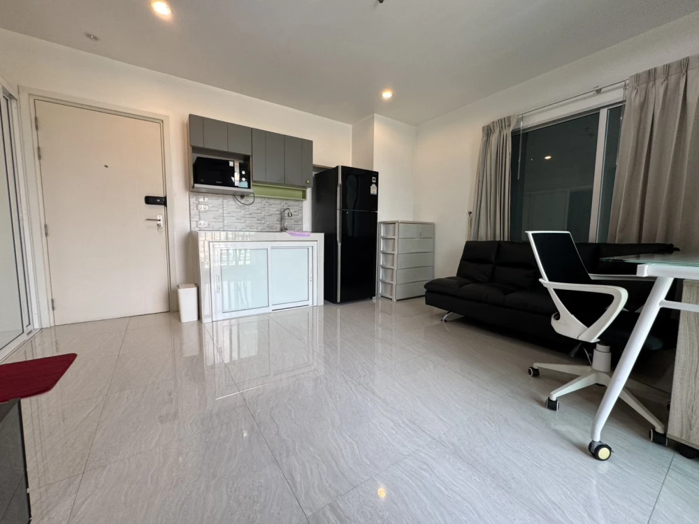 For rent: The Key Chaengwattana, high floor, bright room, comfortable, airy, high view, don't just look.