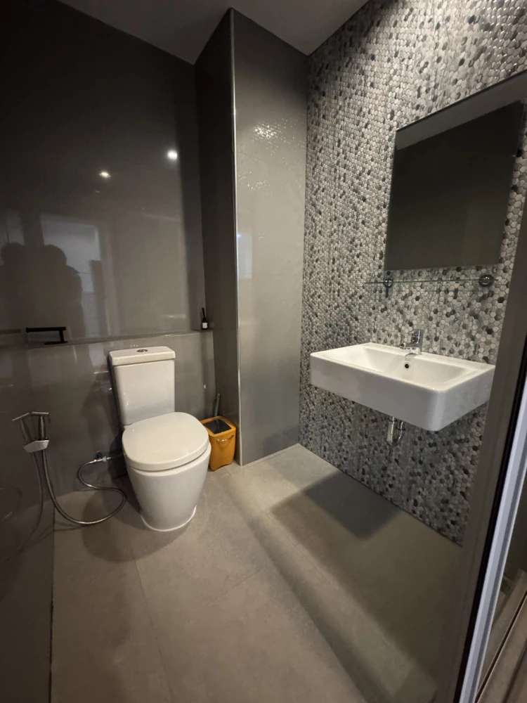 For rent: The Key Chaengwattana, high floor, bright room, comfortable, airy, high view, don't just look.