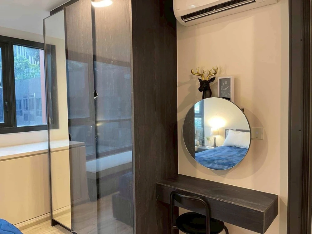 For rent, XT Huai Khwang, north, 1 bedroom, good electrical appliances This must be booked quickly.