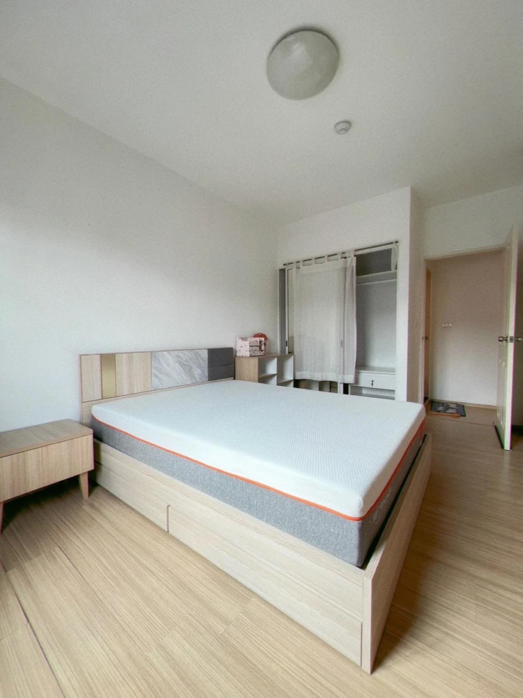 Condo for rent A space play Ratchada - Sutthisan, spacious room, lots of usable space, good price, book now, don't miss out.