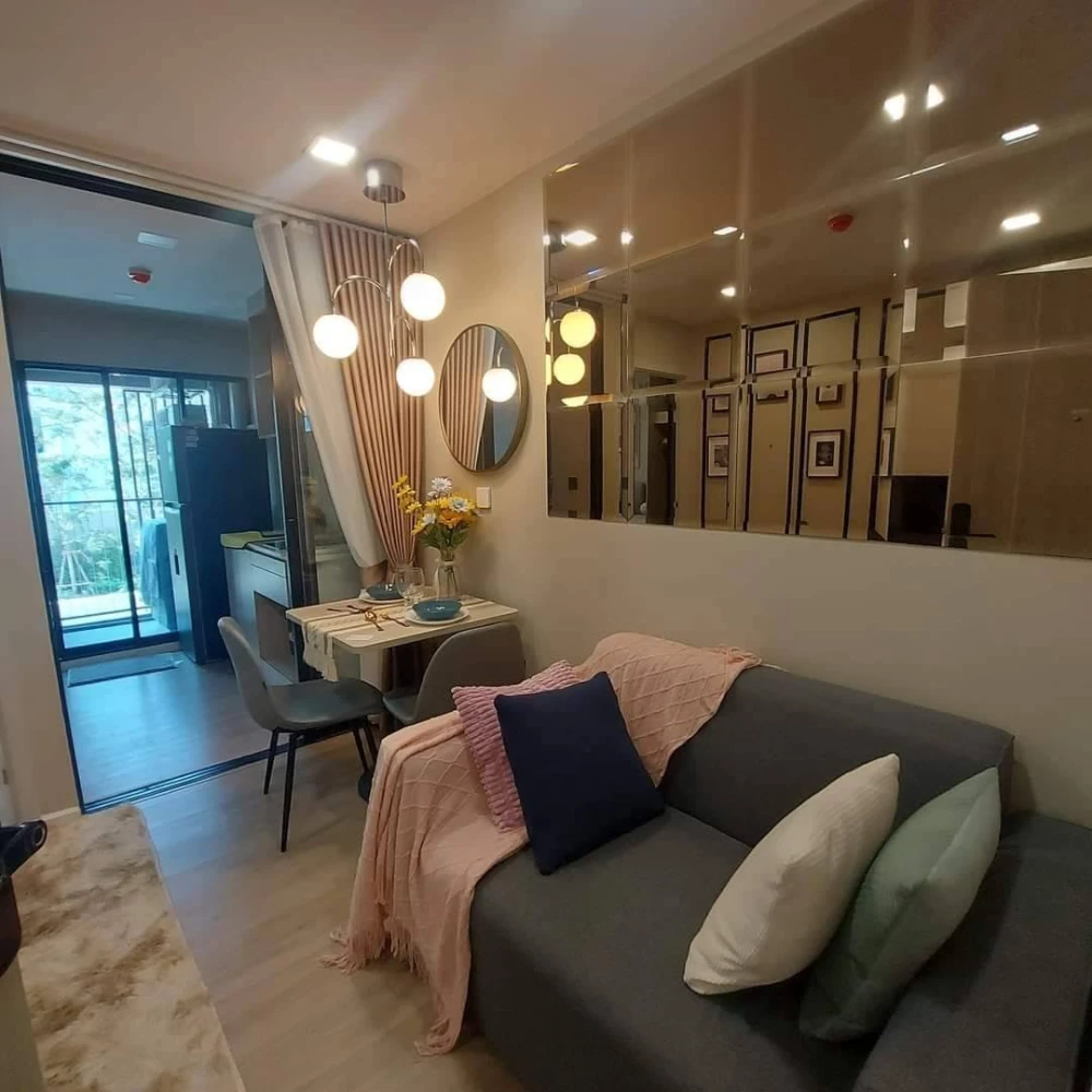 Condo for rent: Atmoz Flow Minburi, 1 bedroom, extra unit, fully furnished, ready to move in. Convenient and complete amenities. Don't miss out!