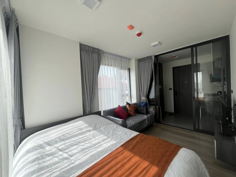 Condo for rent at Chapter One More Kaset. Ready to move in, fully furnished with appliances. Affordable price. Book now!