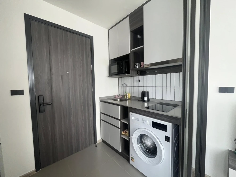 Condo for rent at Chapter One More Kaset. Ready to move in, fully furnished with appliances. Affordable price. Book now!
