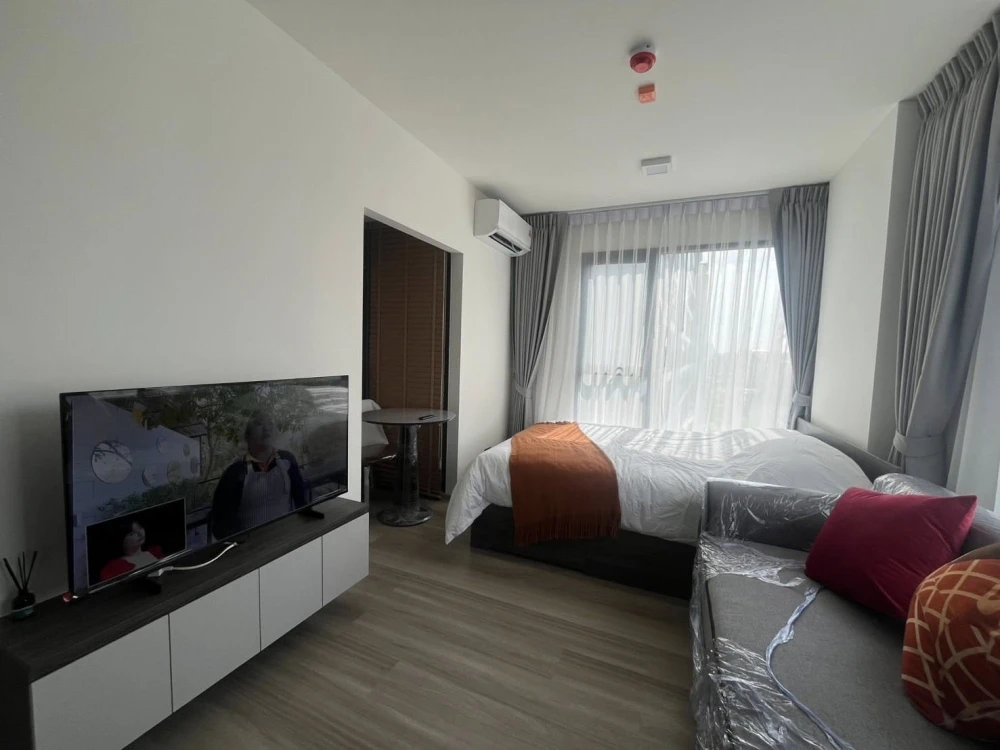 Condo for rent at Chapter One More Kaset. Ready to move in, fully furnished with appliances. Affordable price. Book now!