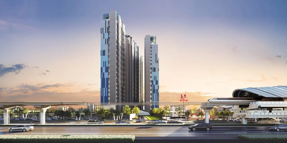 Condo for rent, Duplex, 12th floor, The Origin Plug & Play, Ram Intra, convenient and complete here, book now.