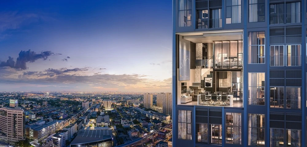 Condo for rent, Duplex, 12th floor, The Origin Plug & Play, Ram Intra, convenient and complete here, book now.