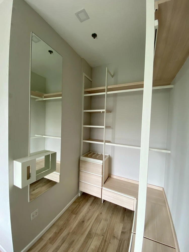 Condo for rent Ease 2 Rama 2, spacious room, lots of usable space, complete facilities, move in quickly