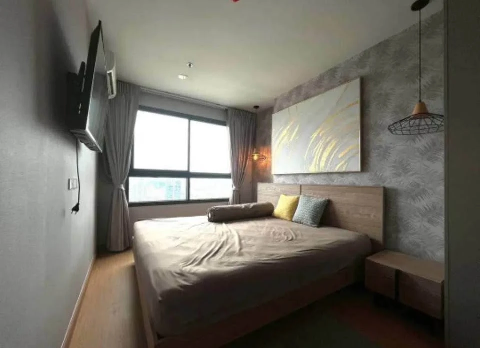 Condo for rent at Ideo Sukhumvit 93, 34th floor. Beautiful view, fully furnished, complete amenities. Book now!