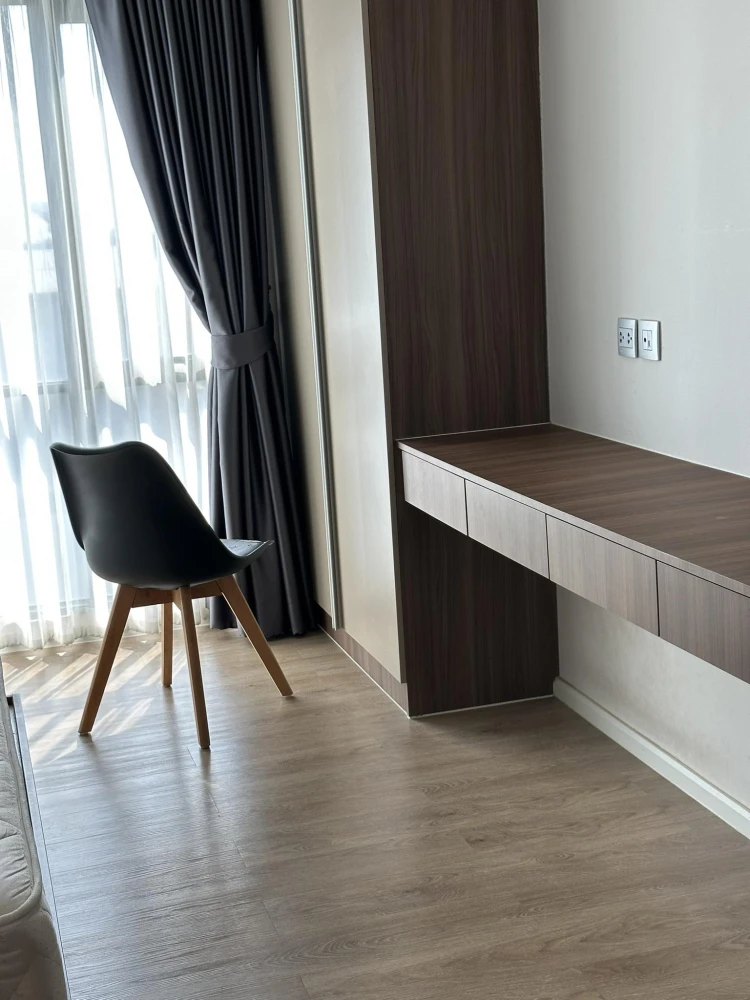 Condo for rent at Kave Town Shift. The unit is partitioned into separate, well-defined zones. Convenient and complete – everything you need is here. B