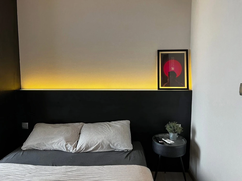 Condo for rent: Life Asoke Rama 9, ready to move in, fully furnished, appliances included, just bring your suitcase and move in.