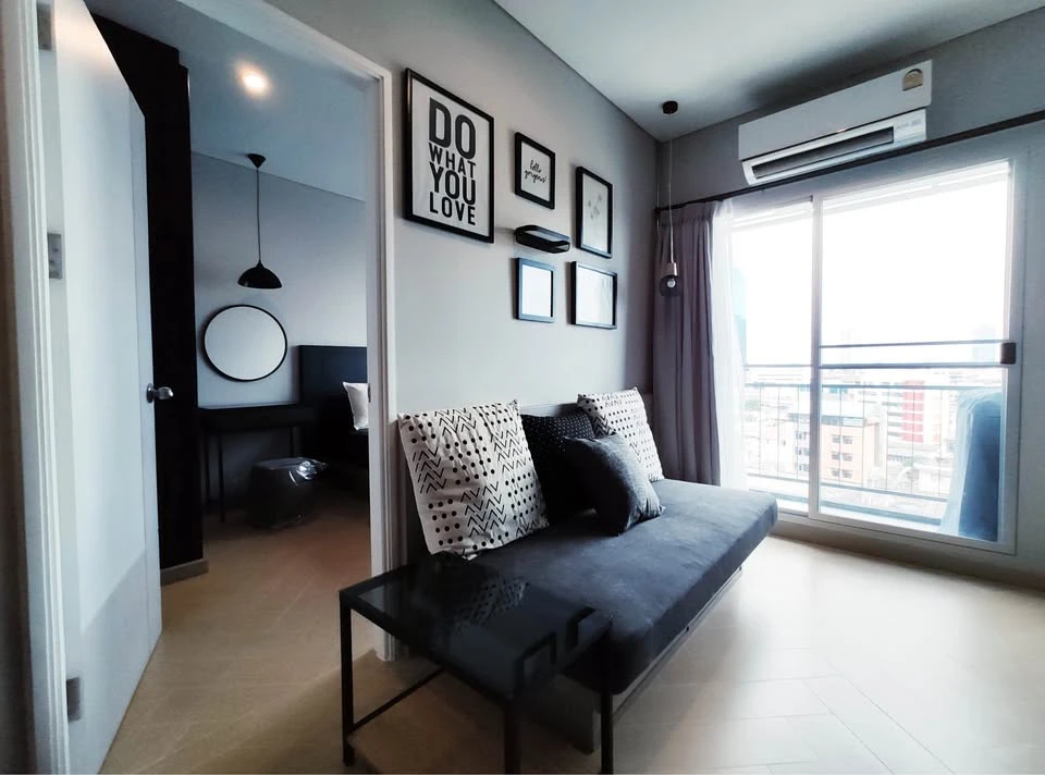 Condo for rent: Lumpini Place Ratchada-Sathu, ready to move in, fully furnished, great price, come and reserve now!