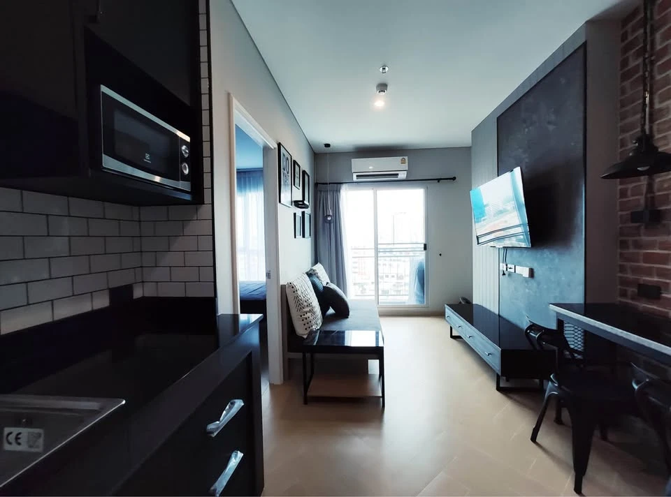 Condo for rent: Lumpini Place Ratchada-Sathu, ready to move in, fully furnished, great price, come and reserve now!