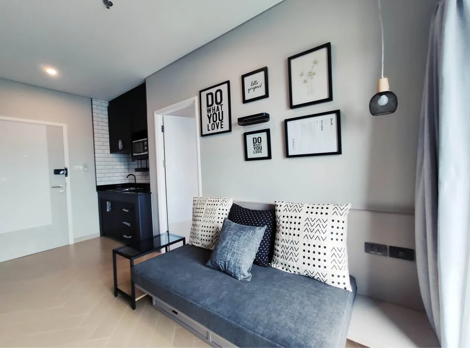 Condo for rent: Lumpini Place Ratchada-Sathu, ready to move in, fully furnished, great price, come and reserve now!