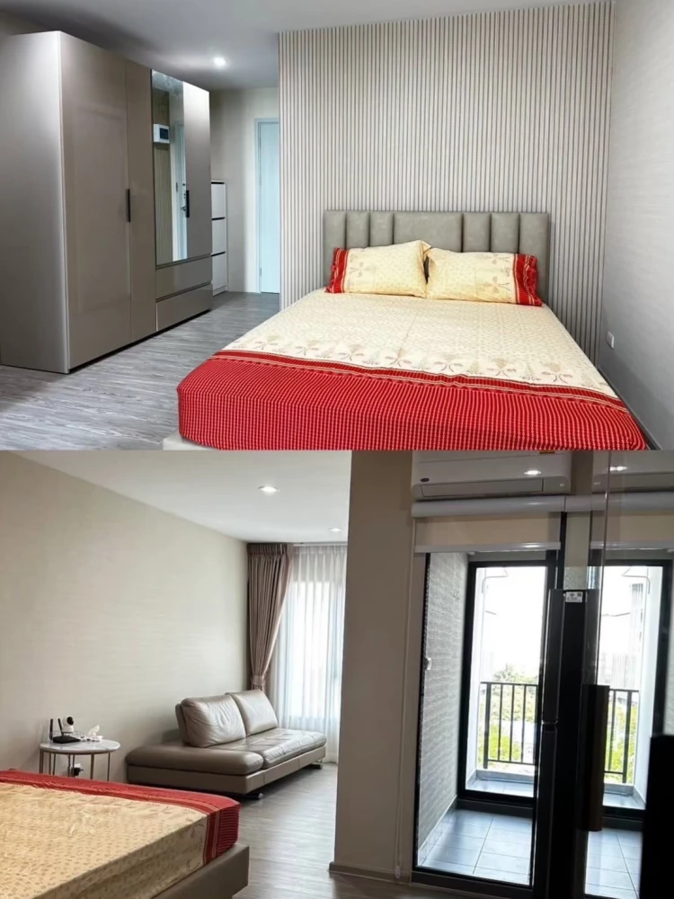 Condo for rent at RYE Huamak: Move-in ready unit, fully furnished and equipped with all appliances. Great price—book now, don't miss out! images