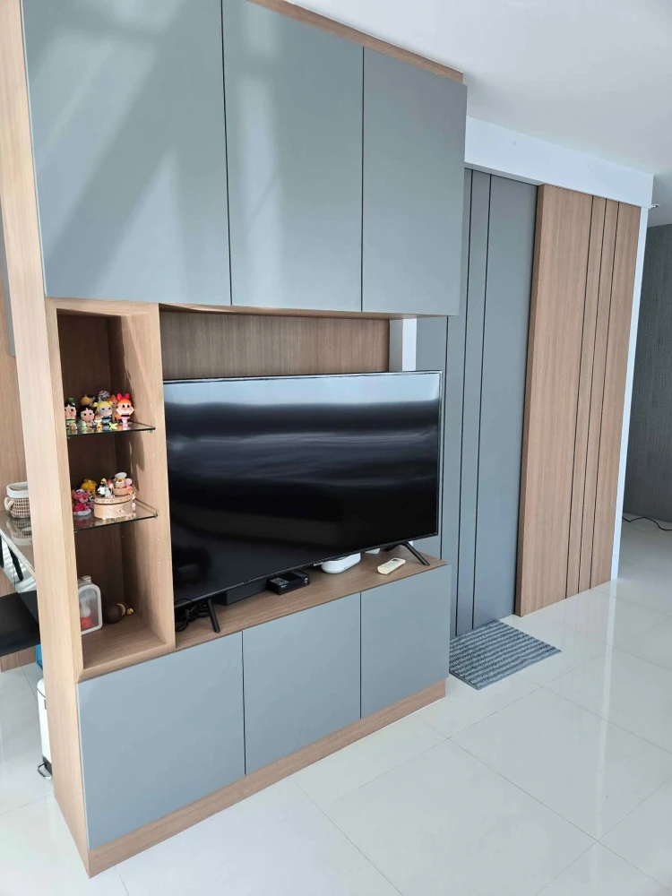 Condo for rent Sukhumvit Living Town, large room, comfortable, 3rd floor, garden view, reserve now, don't wait.