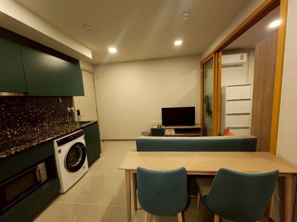 Condo for rent, The Base Sukhumvit 50, ready to move in, fully furnished, with electrical appliances, ready to move in immediately