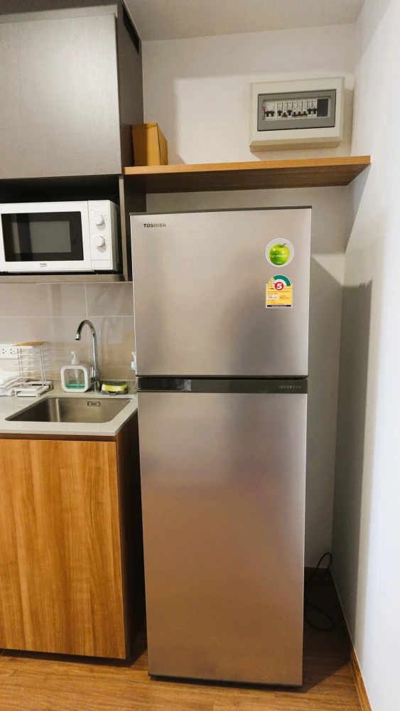 Condo for rent at The Livin Phetkasem. Spacious and comfortable unit with ample living space. Convenient and fully equipped. Don't miss out!
