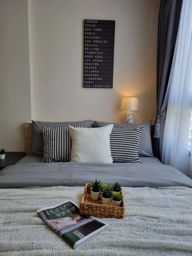 Condo for rent at THE MUVE Ram 22. Move-in ready, fully equipped with amenities, and at a great price. Book now—don't miss out!