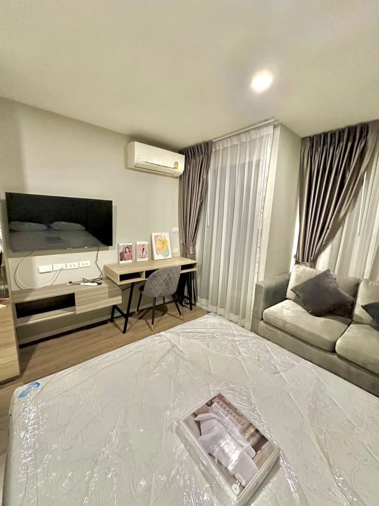 Condo for rent: The Origin Ramintra 83, beautifully decorated room, complete here. Reserve quickly before you miss the opportunity.