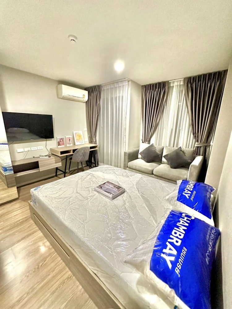 Condo for rent: The Origin Ramintra 83, beautifully decorated room, complete here. Reserve quickly before you miss the opportunity.