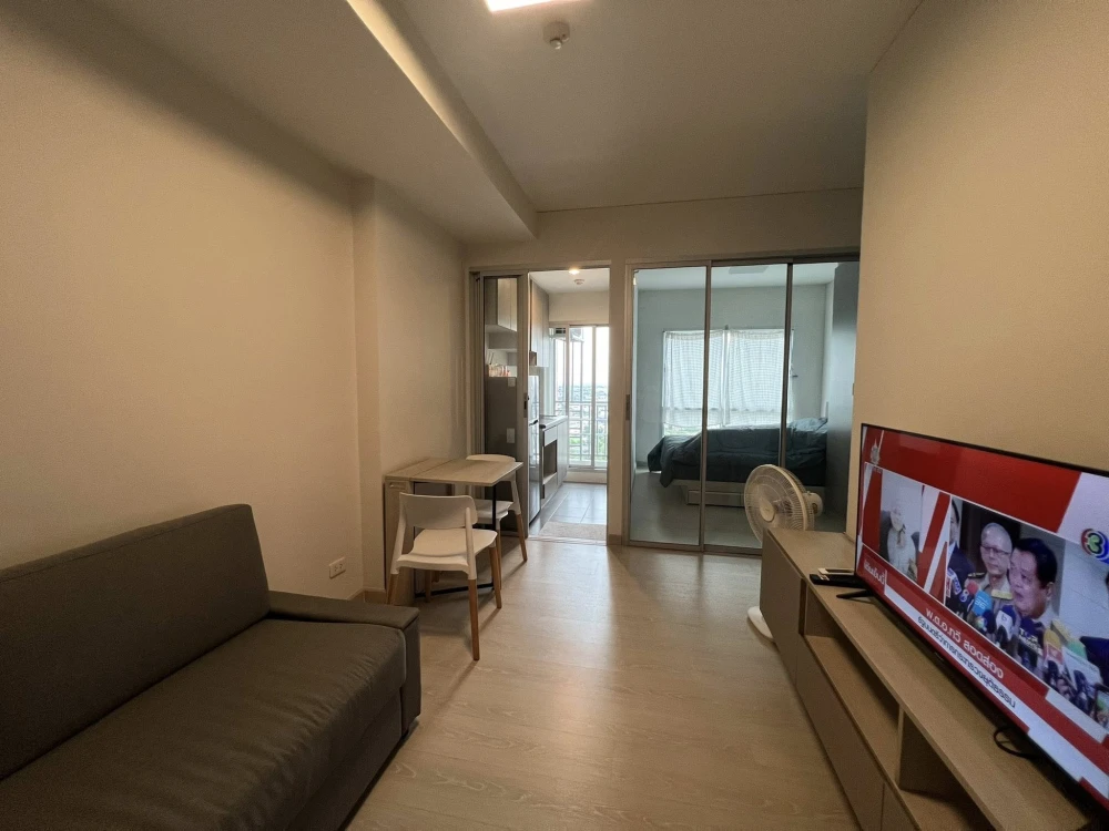 Condo for rent, Niche ID Pakkret, 32nd floor, high view, full facilities, hurry and reserve now, don't miss out!