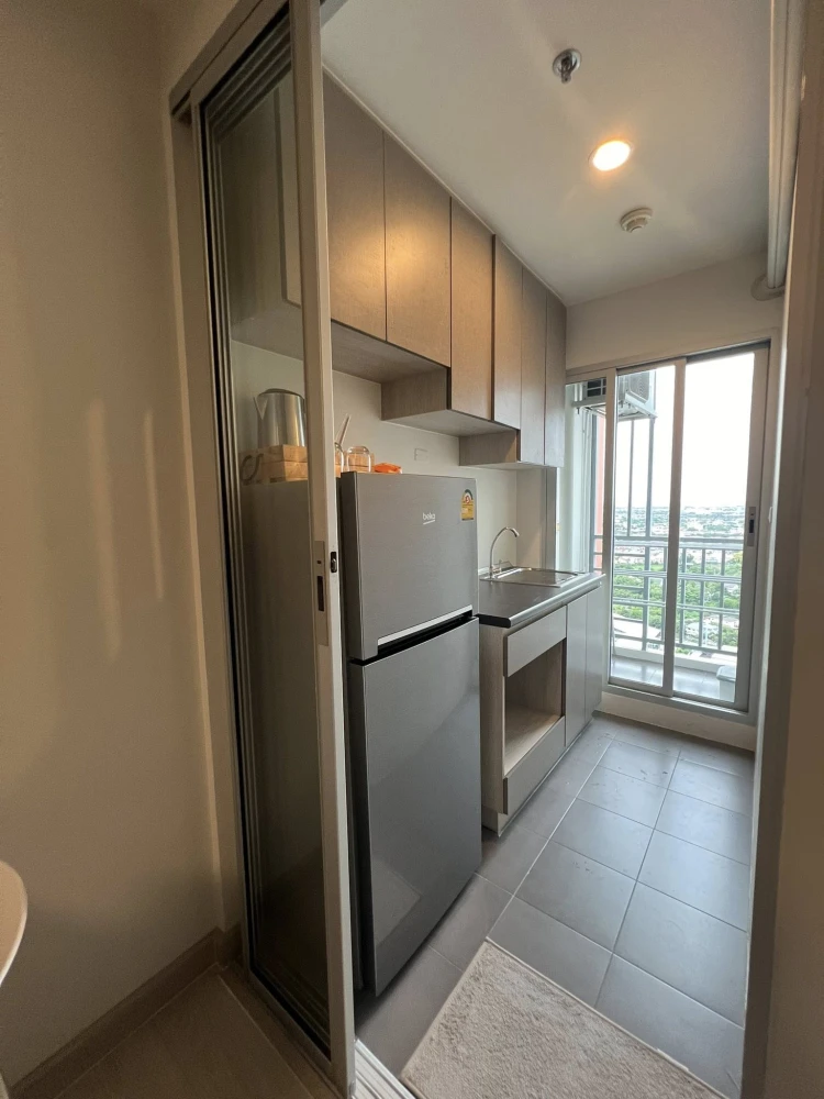 Condo for rent, Niche ID Pakkret, 32nd floor, high view, full facilities, hurry and reserve now, don't miss out!