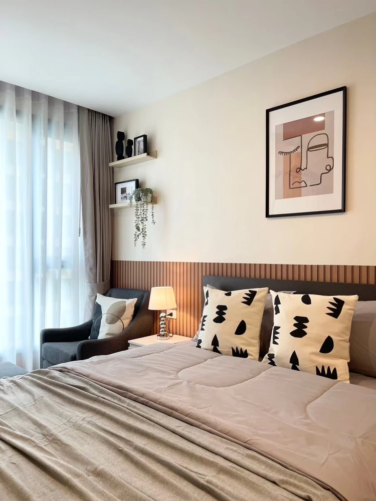 Condo for rent, Denim Chatuchak, fully furnished and ready to move in. Complete with furniture and appliances. Great value. Don't miss out!