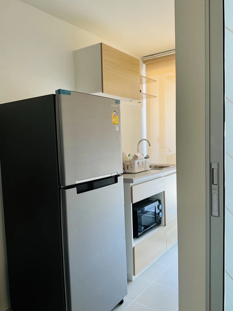 Condo for rent, Sena Kit Chalong Krung - Lat Krabang, ready to move in, fully furnished, appliances included, good price, reserve now!