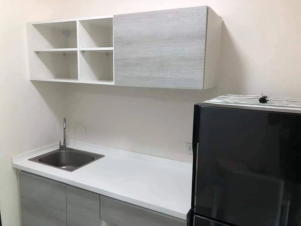 It has arrived. Garden and pool view room. With built-in furniture, don't miss it. Rent it now at Grene Donmuang-Songprapha.