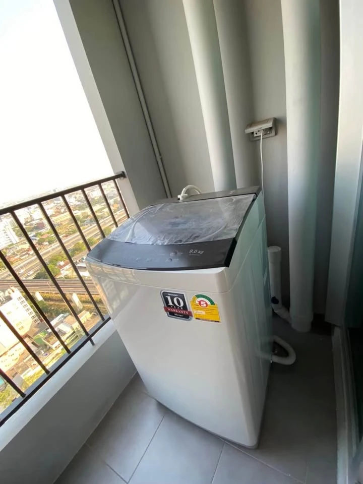 Here comes a beautiful room, Plum Condo Ramkhumhaeng, affordable price, plus get a new room.