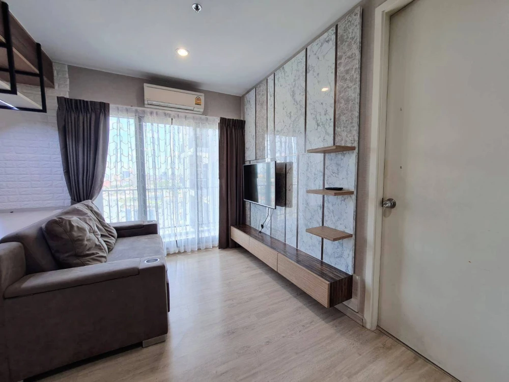 ✨High Floor & Great View! For Rent: The Parkland Phetkasem-Thapra | 1BR 1BA 37sqm 15th Fl. Fully Furnished | Near MRT Thapra