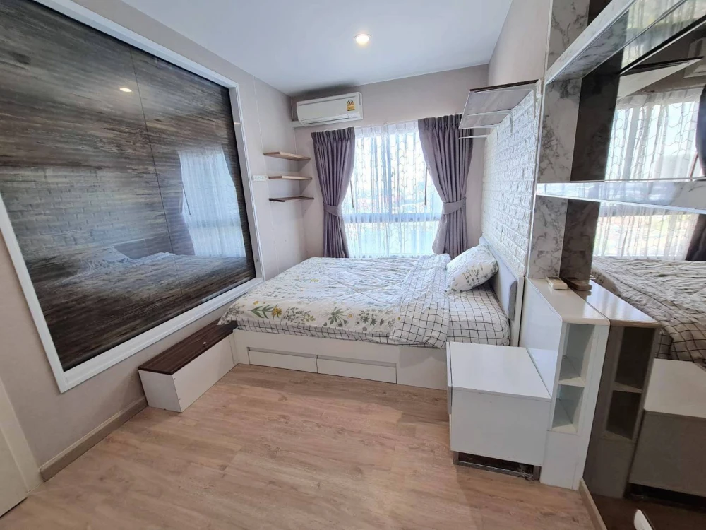 ✨High Floor & Great View! For Rent: The Parkland Phetkasem-Thapra | 1BR 1BA 37sqm 15th Fl. Fully Furnished | Near MRT Thapra