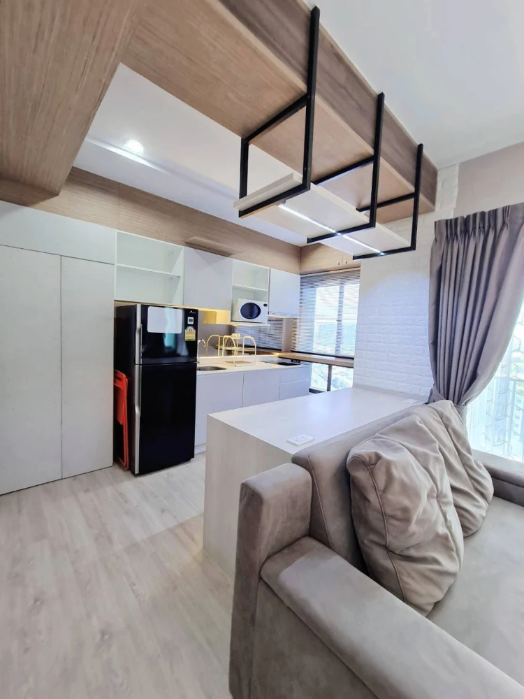 ✨High Floor & Great View! For Rent: The Parkland Phetkasem-Thapra | 1BR 1BA 37sqm 15th Fl. Fully Furnished | Near MRT Thapra