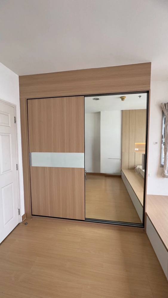 Condo for rent, Life @ Sukhumvit 65, high floor, good wind, full furniture. Electrical appliances, ready to be missed.