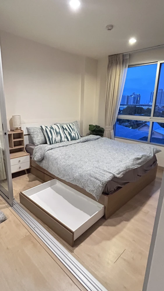 Rent now The Niche id BangKhae furnished room and electrical appliances as well The opportunity has arrived. Hurry up to reserve.