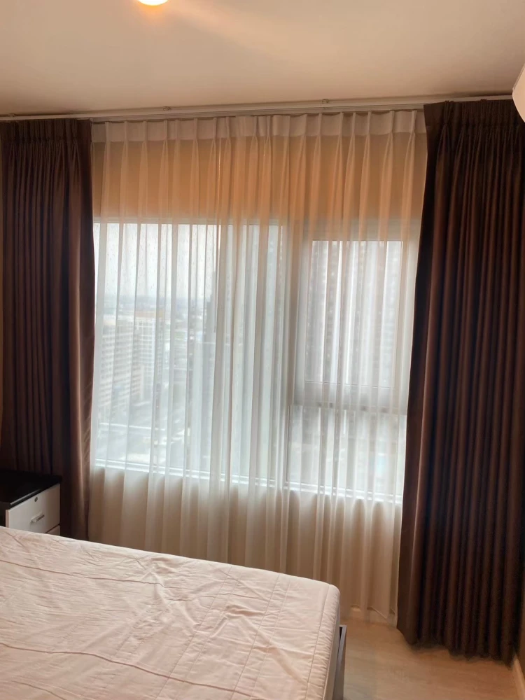 Aspire Sathorn - Thapra ( BTS Talad prustation) 1bed room 30.5 sq.m.24th floor (north side)