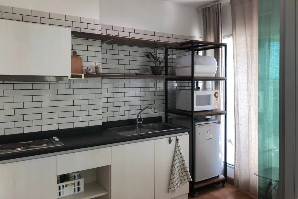 Condo for rent, The Aspire Rama 4, complete with furniture and electrical appliances. Book now, don't wait.