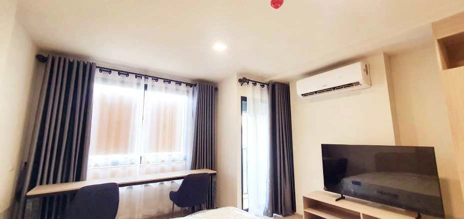 For rent: dcondo hype rangsit, 5th floor, outside view, comes with complete decorations, reserve now, hurry!