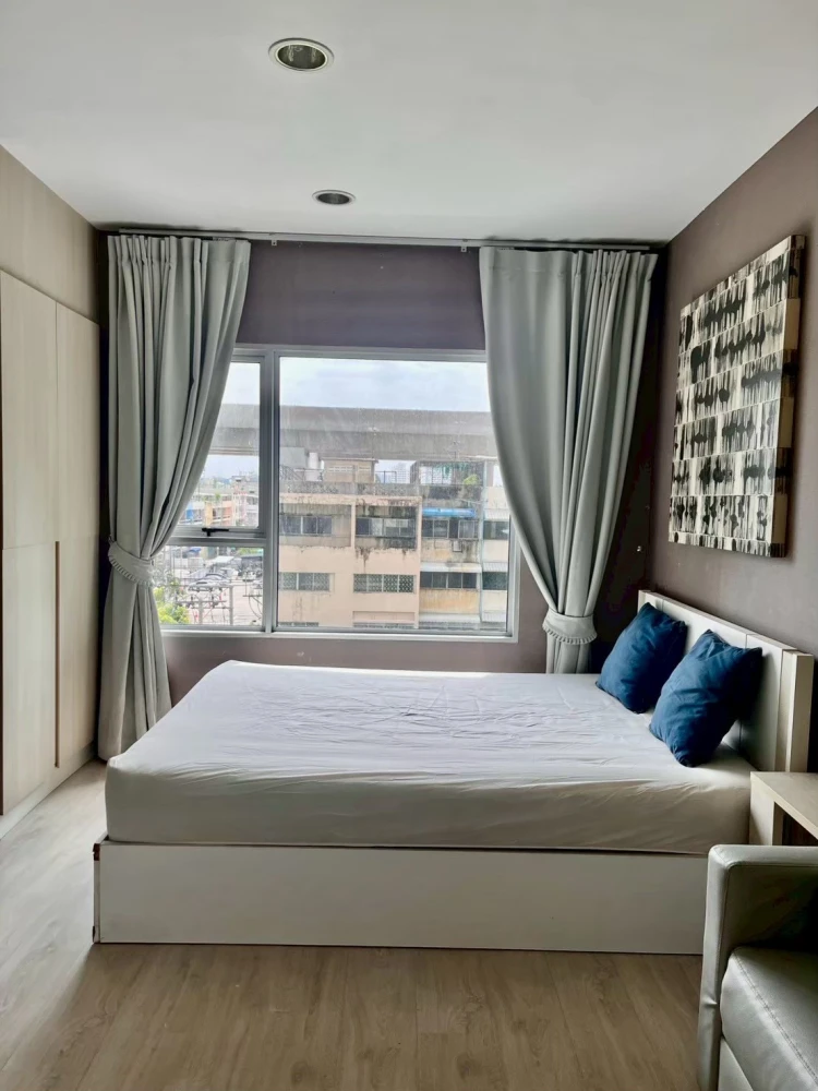 For rent Aspire Ratchada - Wongsawang, studio room, 5th floor, with built-in washing machine, urgent booking price