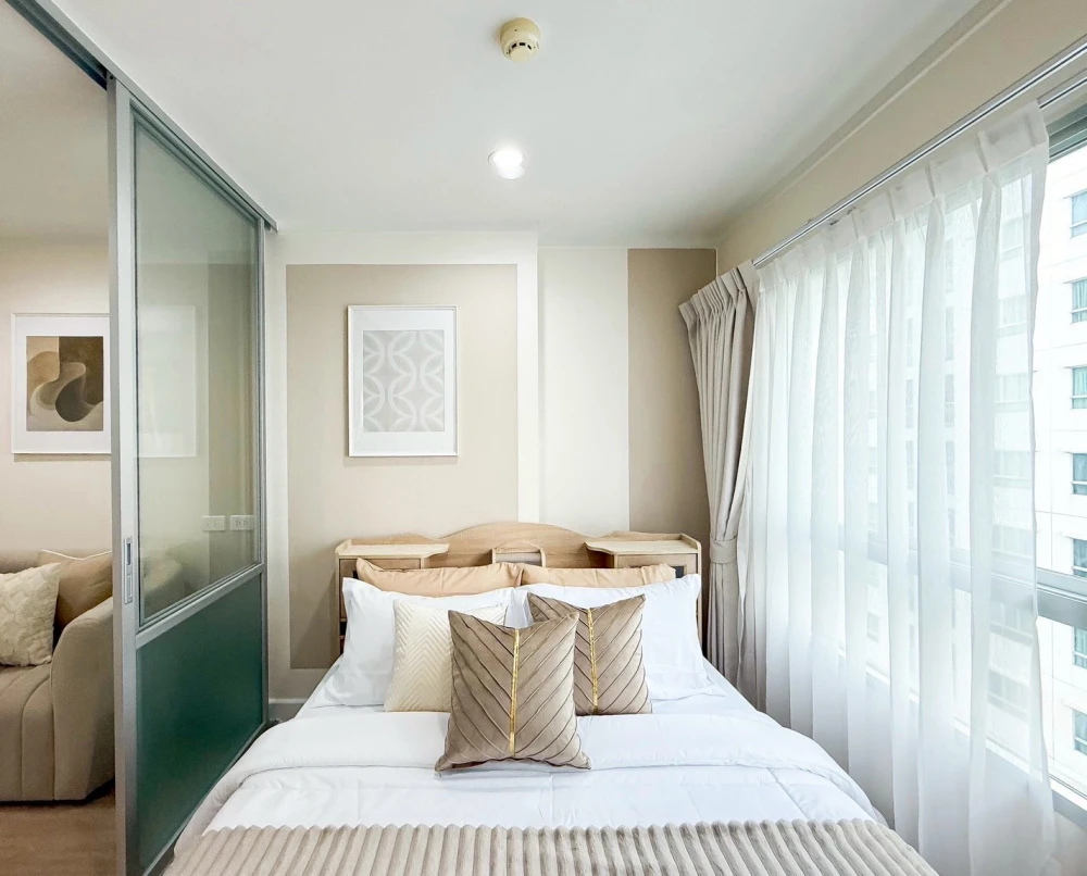 Condo for rent: Lumpini Park Rattanathibet-Ngamwongwan. Comfortable room, high floor, fully furnished, affordable price. Reserve now+++
