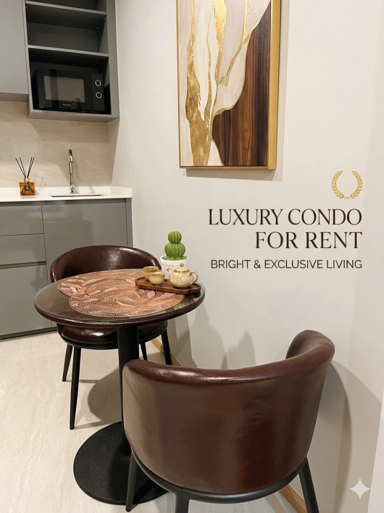 Urgent Sale / Rent! Fully Furnished Condo near BTS 🌿✨