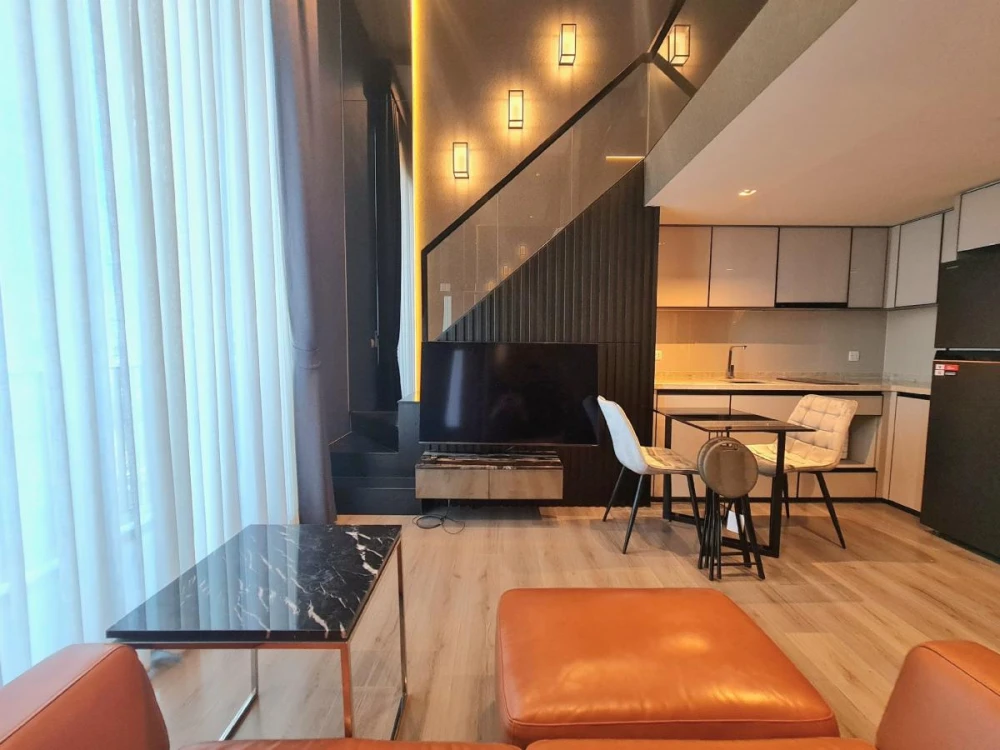 For rent!! Condo The Reserve Phahon-Pradipat, 14th floor, beautiful room, built-in furniture, move in with your bags, don't miss it!!