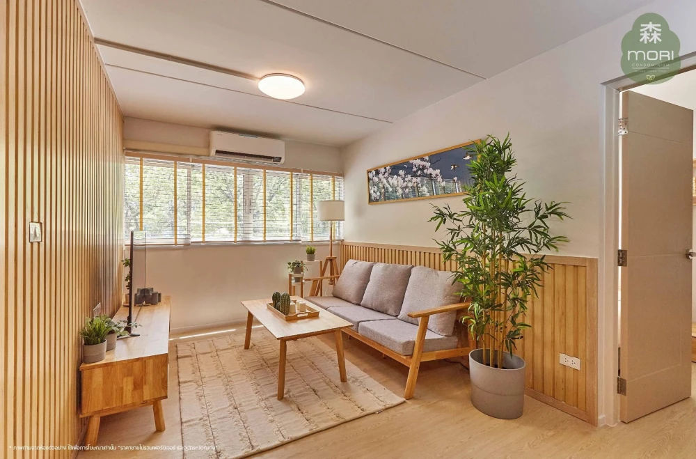 📍For rent: Mori Condominium Muang Thong Thani, fully furnished, near Impact Muang Thong Thani.