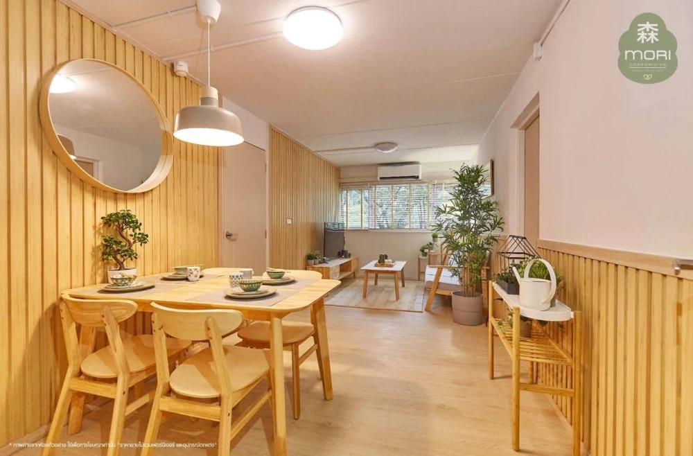 📍For rent: Mori Condominium Muang Thong Thani, fully furnished, near Impact Muang Thong Thani.