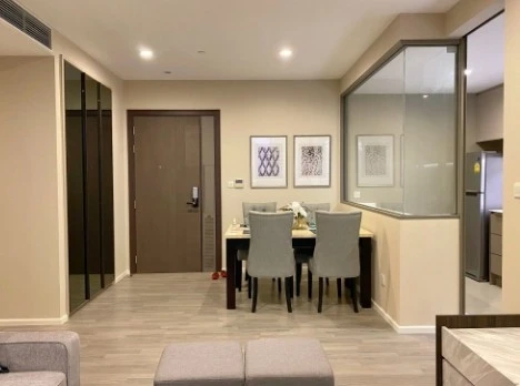 For rent: 333 RIVERSIDE, 2 bedrooms, 29th floor, corner room, Chao Phraya River curve view, fully furnished, nice to live in, book now.