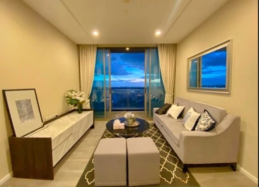 For rent: 333 RIVERSIDE, 2 bedrooms, 29th floor, corner room, Chao Phraya River curve view, fully furnished, nice to live in, book now.