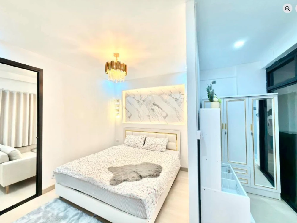 9 Karat Condo for rent (Pattaya Central). Prime location, 5th floor, city view, stunningly decorated. Book now!