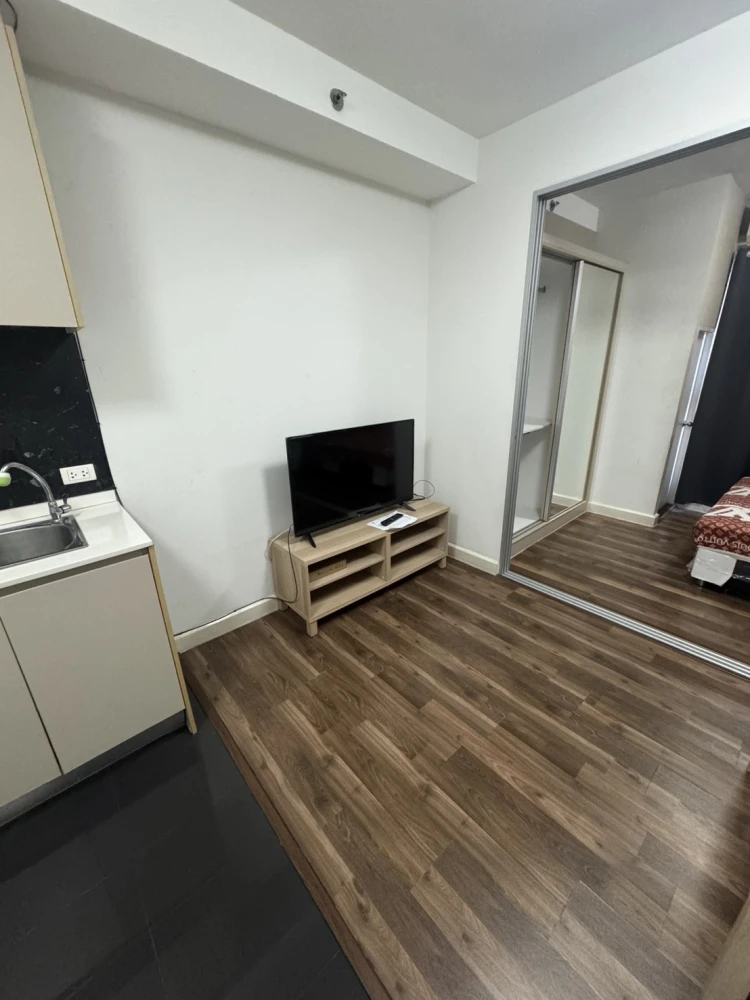 For rent: A Space Me Bangna, 18th floor, fully furnished, comfortable unit. Book now, don't miss out!