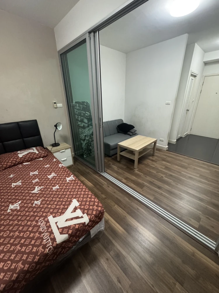 For rent: A Space Me Bangna, 18th floor, fully furnished, comfortable unit. Book now, don't miss out!