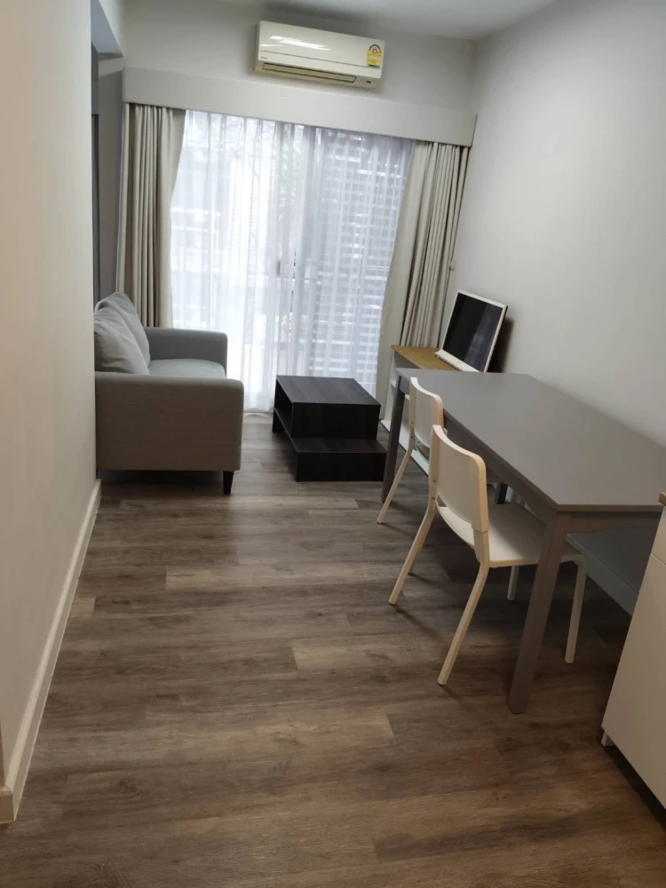 For rent: A Space Play Ratchada-Sutthisarn. Ready to move in, fully furnished. Book now!